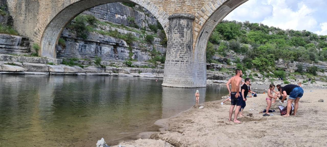 Magnifique Maison En Coeur De Balazuc, Proche Plages Ardeche Exterior foto
