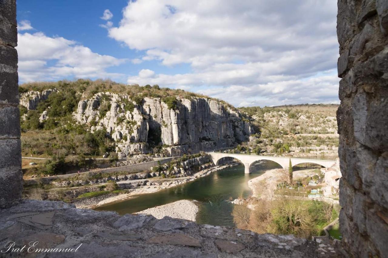 Magnifique Maison En Coeur De Balazuc, Proche Plages Ardeche Exterior foto