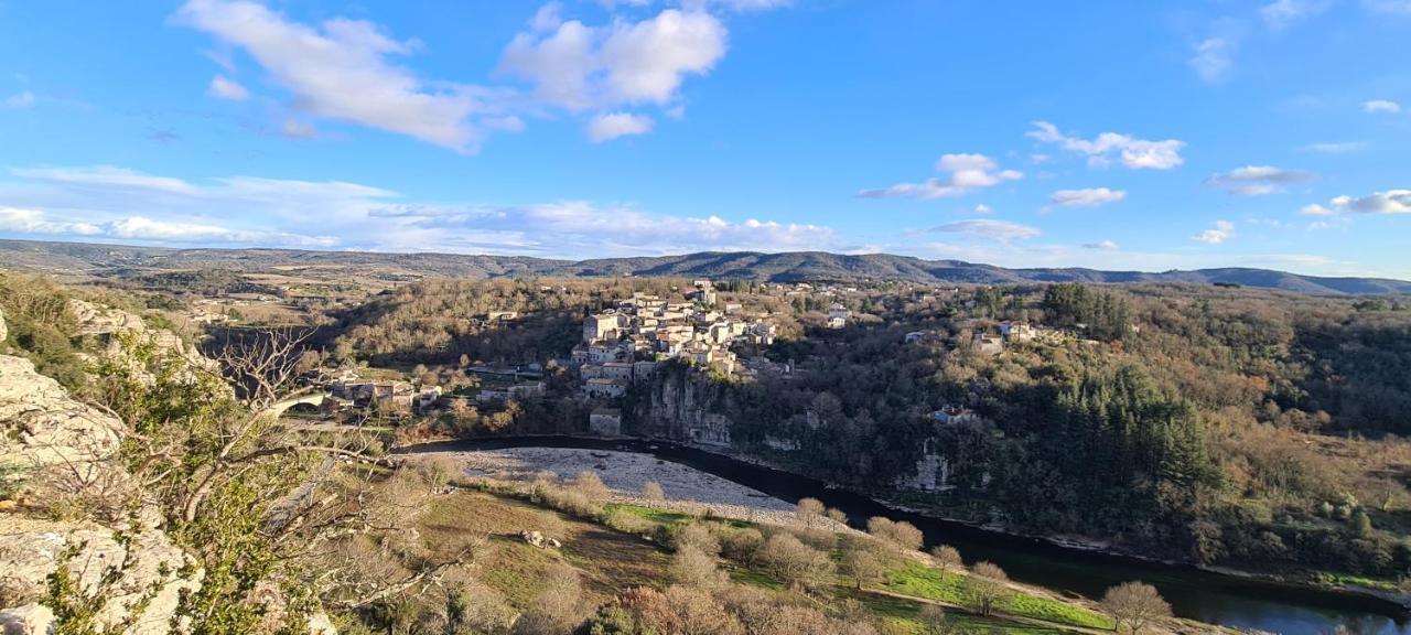 Magnifique Maison En Coeur De Balazuc, Proche Plages Ardeche Exterior foto