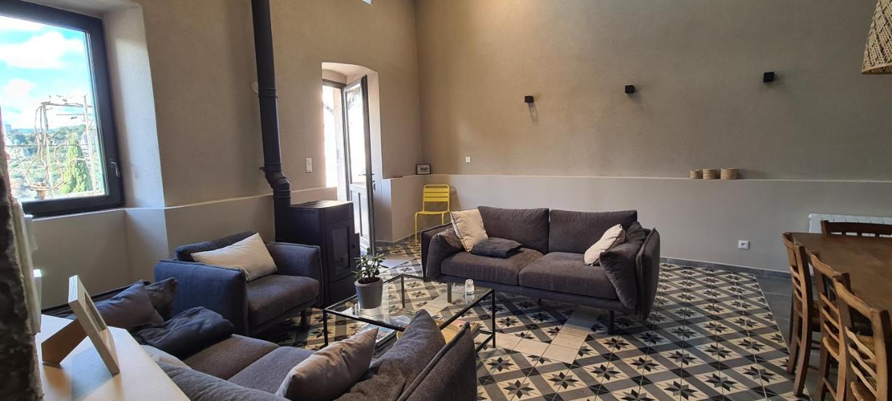 Magnifique Maison En Coeur De Balazuc, Proche Plages Ardeche Exterior foto